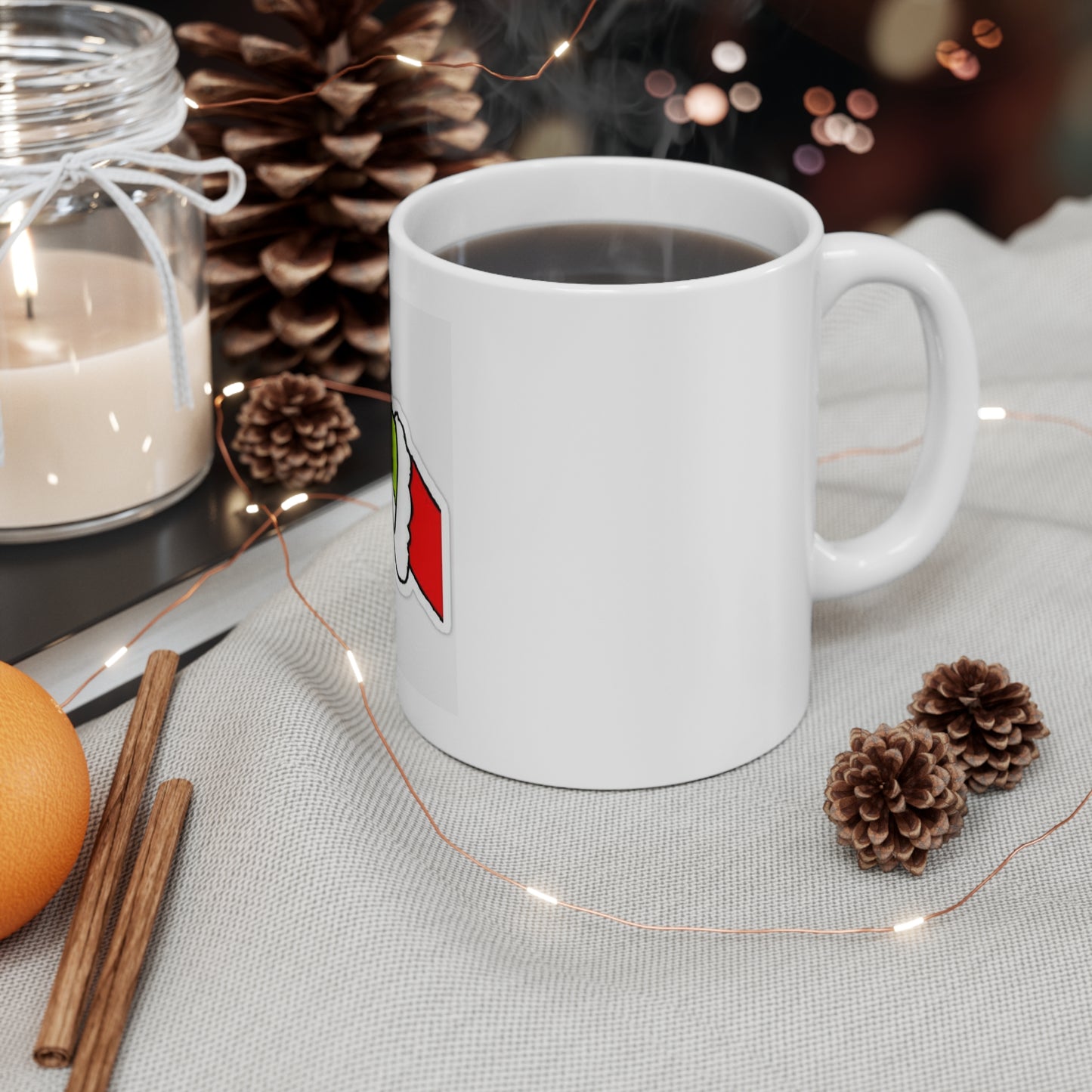 Grinch Ceramic Coffee Cups